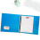 JAM PAPER Fichrios de plstico de 3 polegadas - Fichrios variados de 3 argolas (vermelho, azul, verde e laranja) - 4/pacote 4
