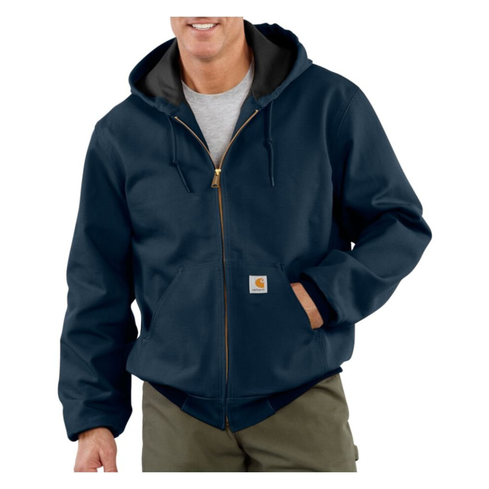 Carhartt mens Thermal Lined Duck Active J131 (Big & Tall) athletic insulated jackets  Dark Navy  3X-Large US