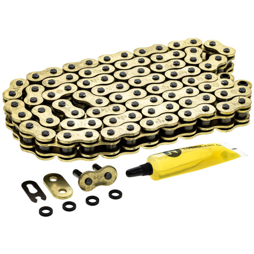 Niche Gold 520 X-Ring Chain 88 Links with Connecting Master Link