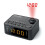 Rádio relógio MUSE M-178 P com projeção de tempo - Preto 1