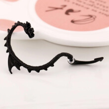 (zwart) 1 stuk De nieuwe oorbellen dames heren punk oor manchet draak oorbellen sieraden