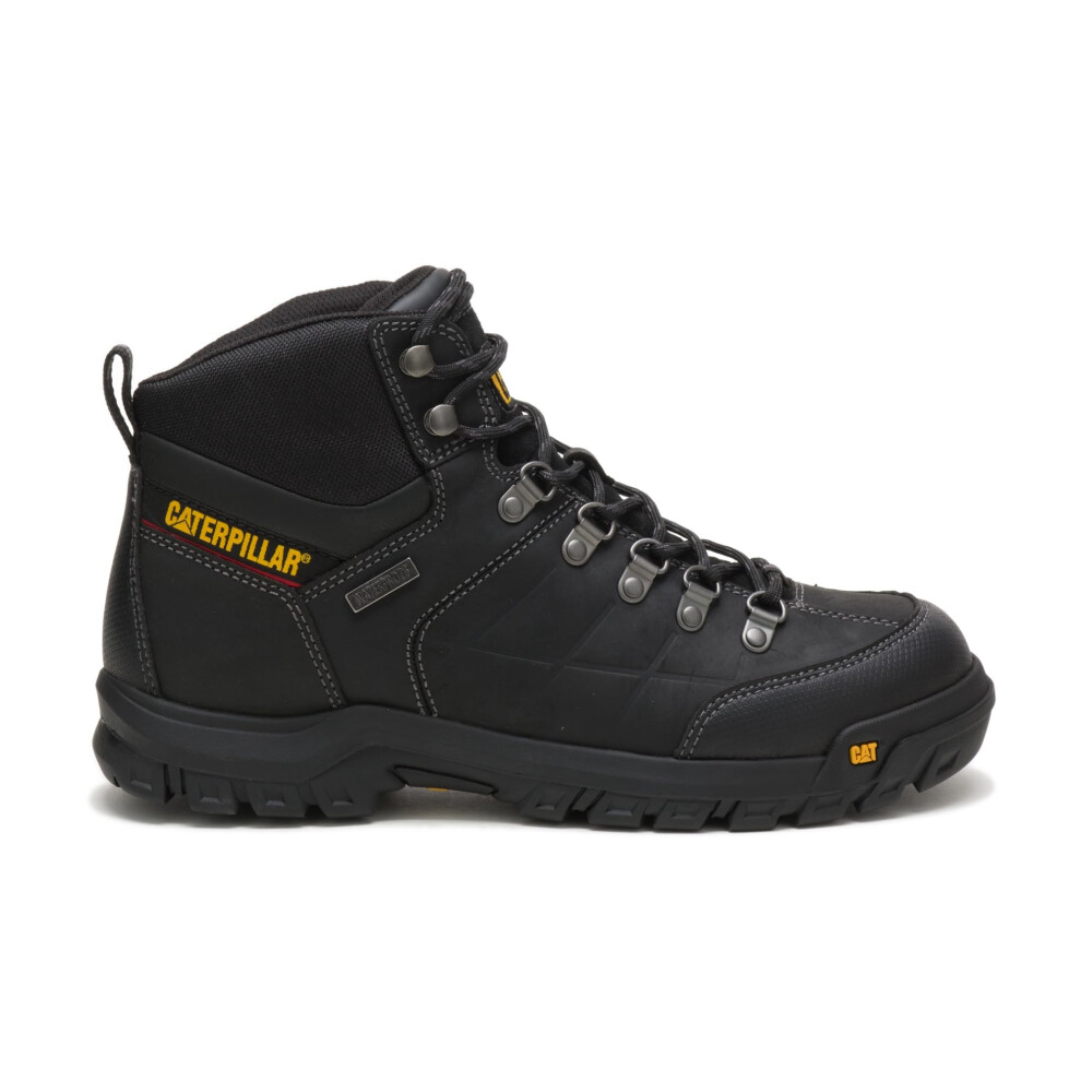 Cat Footwear Men's Threshold Waterproof Soft Toe Work Boot  Black  6.5