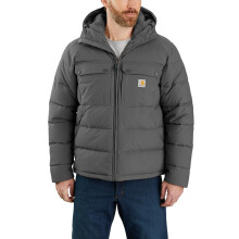 Veste isolante Carhartt Montana pour homme, ajustement ample, Gravelle, XL