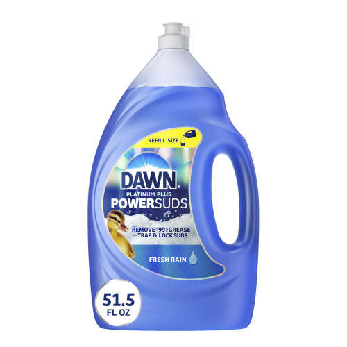 Dawn Platinum Plus PowerSuds Υγρό σαπούνι πιάτων 51,5 oz. Ανταλλακτικό
