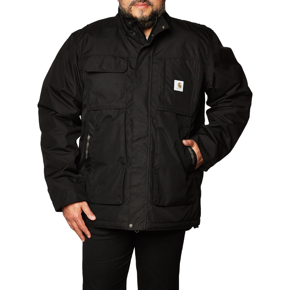 Carhartt mens Yukon Extremes Full Swing Coat (Big & Tall) Insulated Jacket  Black  Large Tall US