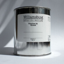 Williamsburg Artist Oil Mediums - Titaniumolie gemalen - blik van 946 ml