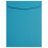 JAM PAPER 10 x 13 Open End Catalog Colored Envelopes - Blue Recycled - 100/Pack 1