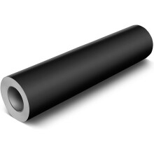 VViViD Zwart Matte DECO65 Permanente Hechting Vinyl voor Cricut, Silhouette & Cameo (24" x 30ft)