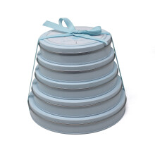 Child to Cherish Handprints Tower of Time Kit Blau