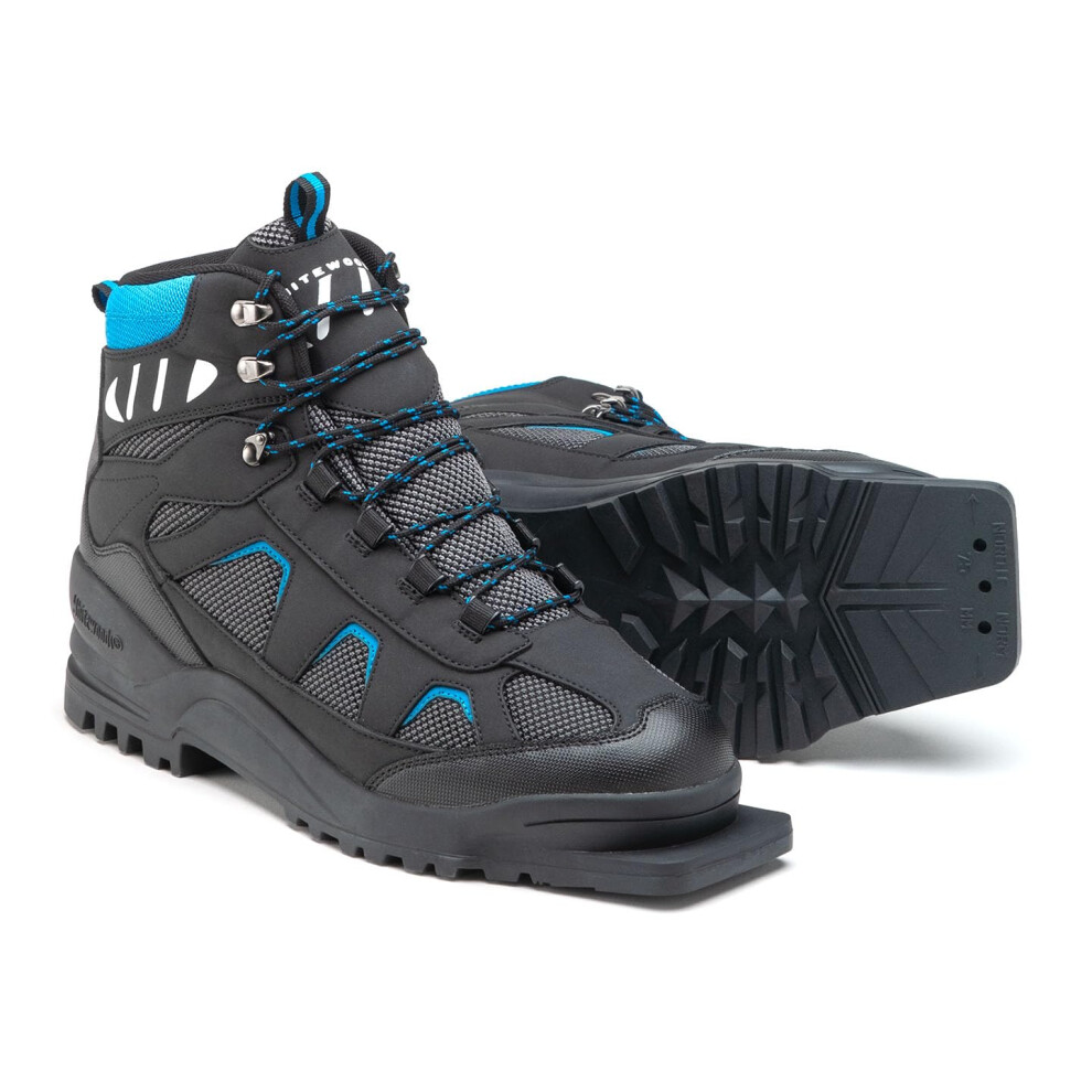 Whitewoods 2024 Unisex Adult 301 75mm XC Touring Cross Country Adventure Insulated Ski Boots  Black/Blue  38-image-OPC-PGT7BV2-NEW