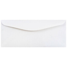Jam Paper #12 buste business - 4 3/4 x 11 - Bianco - Bulk 250/Box