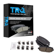 Keramick zadn brzdov do ticky TRQ kompatibiln s Jeep Grand Cherokee L 2021-2022