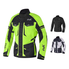 HWK Adventure Touring Motorradjacke fr Herren, wasserabweisende Cordura-Textil-Bikerjacke fr Herren, langlebige und stilvolle Motorradausrstung mi