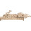 UGEARS 70185 Brave UA Traktor Holzmodellbausatz 1