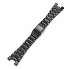 (Schwarz) Für Casio G-Shock Uhrenarmband Gst-210 Gst-w300 Gst-400g Gst-b100 S100d/s110d/w110 Metallarmband