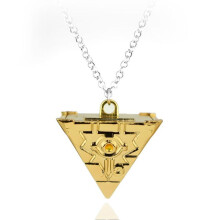 (Gold) Halskette Anime Yugioh Millenium Anhänger Schmuck Spielzeug Yu Gi Oh Cosplay Pyramide Ägyptisches