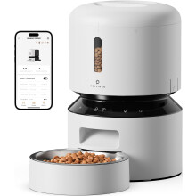 Petlibro Automatisk kattefoder 5G WiFi Automatisk k?ledyrsf?der med friskhedsbevaring 3L Tidsbestemte kattefoder til t?r mad op til 48 portioner