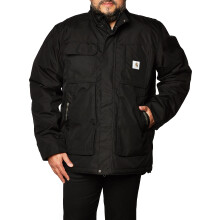 Abrigo Carhartt Yukon Extremes Full Swing (Grande y Alto) Aislante, Negro, 4X-Large US