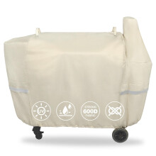 QuliMetal Grill Cover til Pit Boss Austin XL/Rancher XL 1000S 1000SC 1000SQ 1000SC2 1100 Pro 1000/1100/1150 Series Z Grill 1000 Series Tr?pillegr