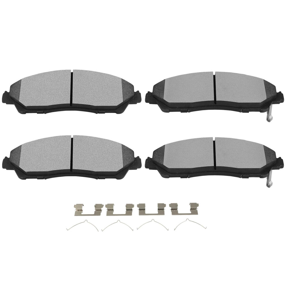 Scitoo D1723 Ceramic Brake Pads Sets Front W/Hardware Replacement For Acura For Mdx 2014-2020 For Honda For Pilot 2016-2022 For Honda For Ridgeline 20 198519876541