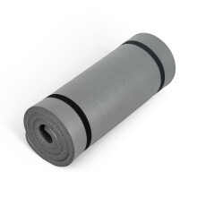 CAP High Density Exercise Mat with strap 74""""x24""""x1"""" - Gray