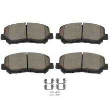 Keramick brzdov do ticky SCITOO D1640, sada predn ch s n hradn m hardv rom pre Chrysler 200 2015-2017, Jeep Cherokee 2014-2017