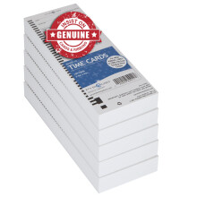 Pyramid Time Systems 44100-10PK5 500 Count Genuine and Authentic Time Cards for 4000 4000Pro 4000ProK and 5000 Series Time Clocks from Pyramid Ti