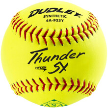 DUDLEY Thunder USA Synthetic Slow Pitch 11 tuuman softball-pallopakkaus, 12 palloa