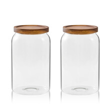 Sweejar nagy veg cukorka vegek fa fedovel 1 gallon vegedny fedovel Cukor/liszt trol tartlyok Nagy vegdobozok lgmentesen zrd fedllel 2