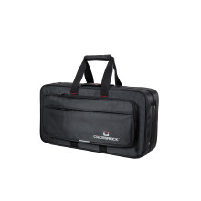 Crossrock Lightweight Foam Case fits Bb Trumpet- with Removable Shoulder Straps Storage Compartment & External Pocket-Black (CRP200TRBK-R)