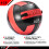 JFIT Wall Ball, 4 LB, Red/Black 3