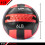JFIT Wall Ball, 4 LB, Red/Black 2