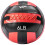 JFIT Wall Ball, 4 LB, Red/Black 1