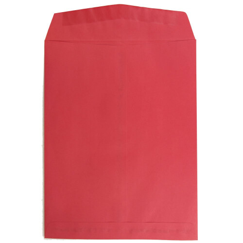 JAM PAPPER 10 x 13 ppen katalog Frgade kuvert - Rda tervunnet - 25/Pack 1