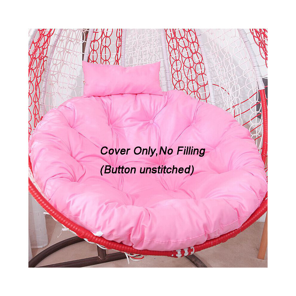 (Rose, housse de coussin ? Le rembourrage n'est pas inclus ?) Chaise pivotante, coussin en rotin, chaise