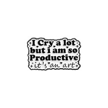 Broche de personnage de dessin animé polyvalente, en alliage, cadeau décoratif tendance, été 2024, QHXZ2312