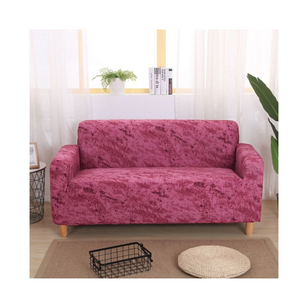 (Rose, 4 places) Housse de protection pour canapé
