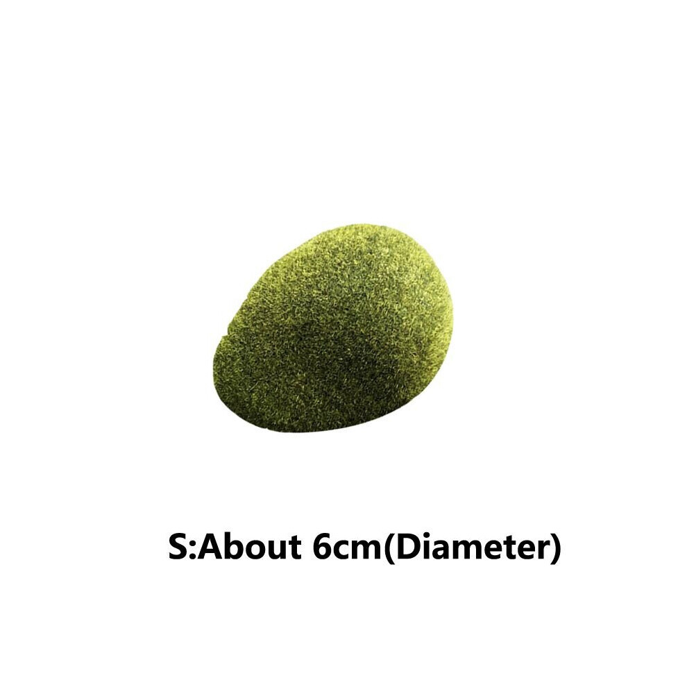 (S(6cm)) boule de mousse gazon artificiel Micro paysage pierres jardin Micro décoration