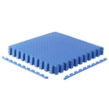 CAP Barbell 1/2-Zoll ineinandergreifende EVA-Schaum-Übungs-Puzzlematten – 1 Packung | 24"""" x 24"""" x 1/2"" | Rautenmuster - Blau