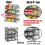 Simple Houseware 2 Tier Stackable Can Rack Silver 2 Pack 2