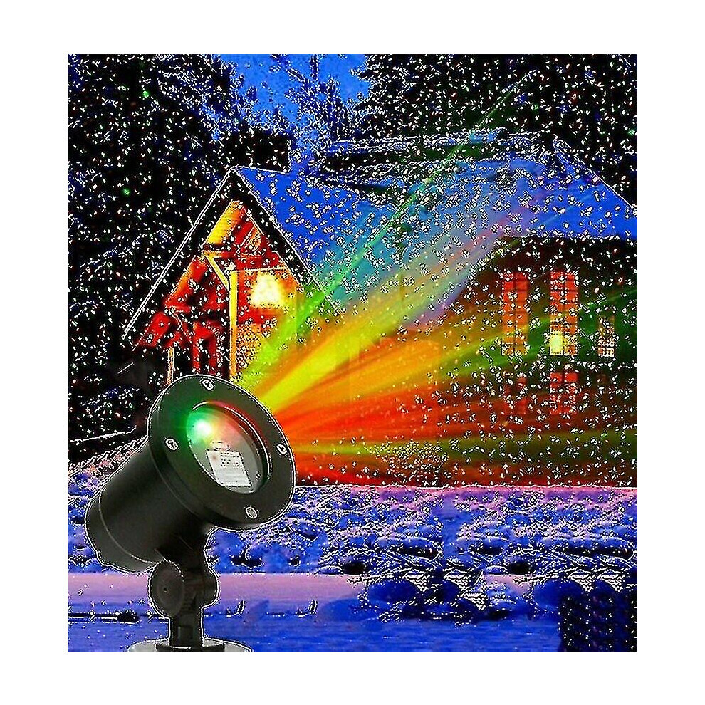 (Prise britannique) projecteur LED paysage extérieur scène boule de lumière de noël Projection lumière
