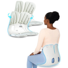 Curble GRAND (Extra Wide & Sturdy) 2 CSOMAG Ergonomikus szktmla derktmasszal a testtarts korrekcijhoz, a htfjdalom enyhtshez Tkletes