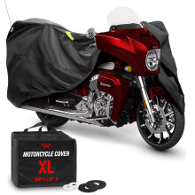 Badass Moto - Extra nagy motorkerkprhuzat vzll kltri nagy teherbrs motorkerkpr burkolat Harley Davidson motorkerkprhoz jszakai fnyvis