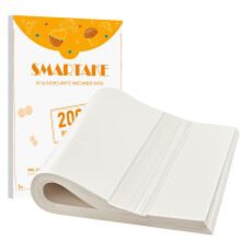 SMARTAKE 200 szt. Papier pergaminowy Arkusze do pieczenia 16x24 cale Nieprzywierajacy, wstepnie naciety pergamin do pieczenia Nadaje sie do pieczenia
