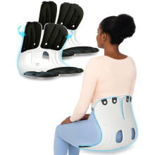 Curble Grand (extra ancho y resistente) paquete de 2: soporte lumbar ergon mico para silla, correcci n de postura y alivio del dolor de espalda,