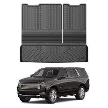 Mixsuper Cargo Liner for Tahoe 2015-2020 Trunk Mat for Tahoe Accessories All Weather Cargo Mat Rear Trunk Liner Black