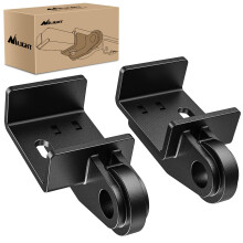 Nilight 2 Pack Demon Front Tow Hook Mounting Bracket Compatible with 2009-2013 2014 2015 2016 2017 2018 2019 2020 2021 2022 2023 Toyota Tacoma (Not In