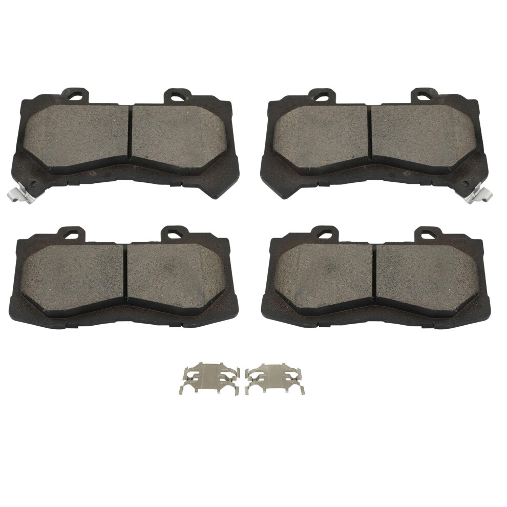Scitoo D1802 Ceramic Brake Pads Sets Front W/Hardware Replacement For Chevrolet For Colorado 2015-2020 For Gmc For Canyon 2015-2020 198519876084