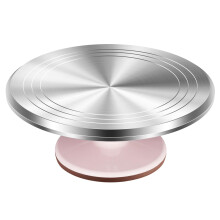 Kootek Obrotowy stojak na ciasto ze stopu aluminium 12 cali Obrotowy talerz obrotowy na ciasto na ciasto Ozdoby do dekorowania ciastek