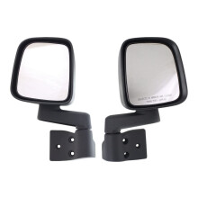 Garage-Pro Driver & Passenger Side Mirrors for Jeep Wrangler 2003-2006 Textured